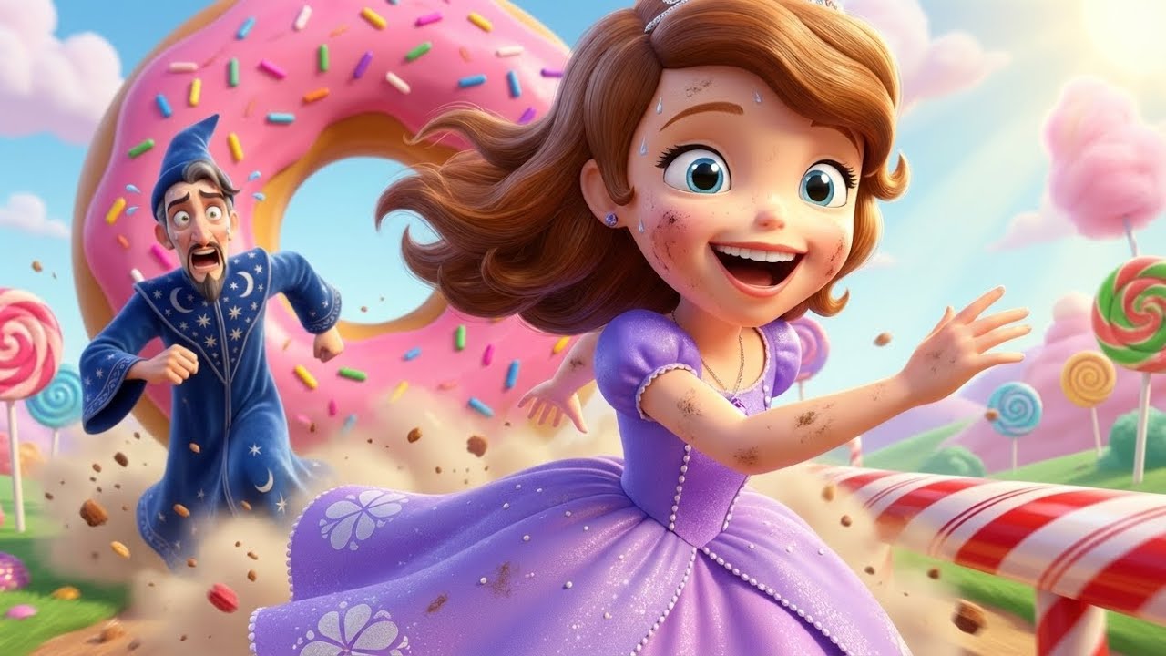 Sofia in Candy Land! 🍭🍬 A Sweet Magic Spell Gone Wrong | Sofia the ...