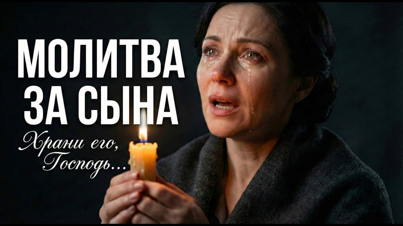 СЫНОК, Я ВЫМОЛЮ ТЕБЯ У БОГА... 🙏 Самая сильная материнская молитва. До слёз.