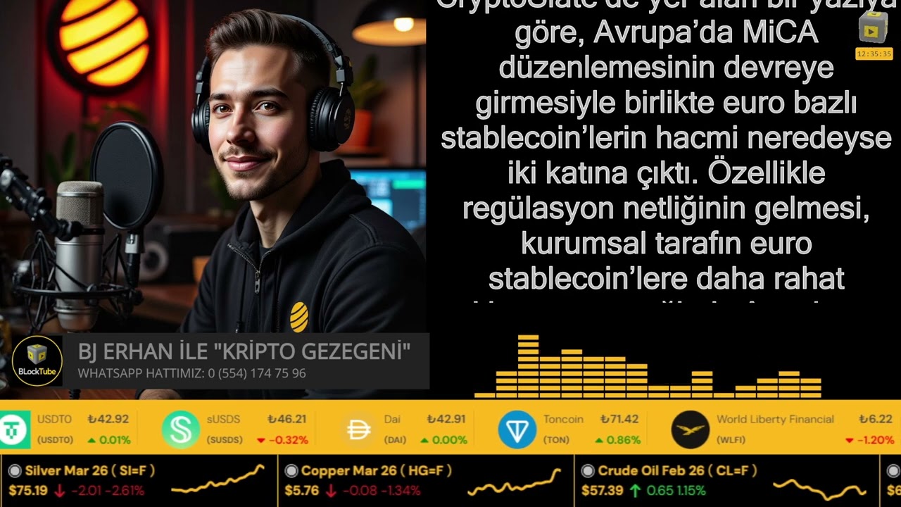 MiCA Sonrası Euro Stablecoin Hacmi Arttı: Likidite Ne Zaman BTC/ETH’e Döner?