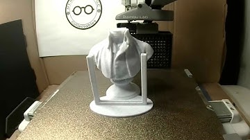 Thomas Jefferson coin flip holder 3D print time lapse #coins #ushistory #3dprinting