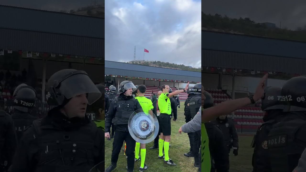 BAĞLUM EREĞLİ MAÇINDA OLAYLAR ÇIKTI, TARAFTAR SAHAYA İNDİ KONUK EKİBE SALDIRDILAR