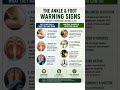Foot Warning Signs You Should Never Ignore 🚨 #skincare #sleepsolution #health