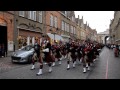 Edmonton Police Services Pipes and Drums and the PPCLI