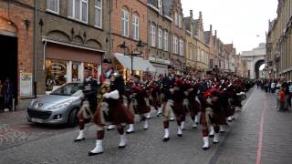 Edmonton Police Services Pipes and Drums and the PPCLI