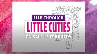 LITTLE CUTIES flip through | Colouring Heaven Little Cuties Special #98