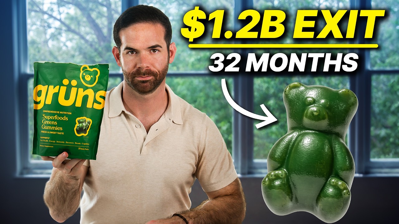 How Grüns Sold for $1.2B in 32 Months Case Study