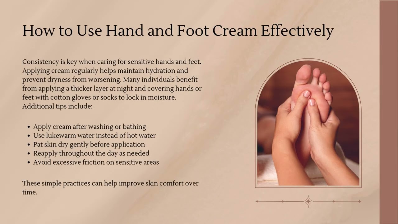 Is Hand and Foot Cream Right for Sensitive Skin?