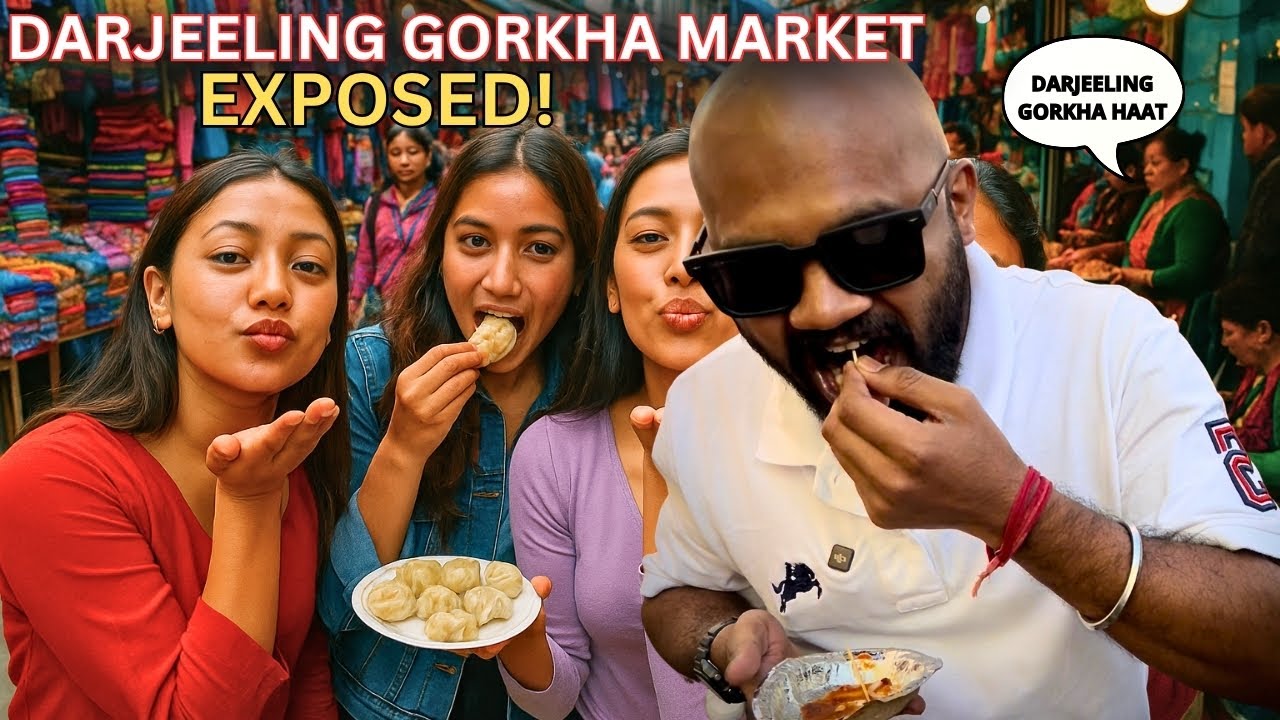 Eating My Way Through Gorkha Market! Darjeeling ke Best Food Secrets! EP- 03