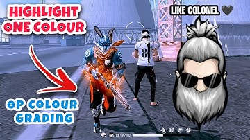 How to highlight one colour | Colour grading tutorial like flame r ⚫⚪ | Colour grading like colonel