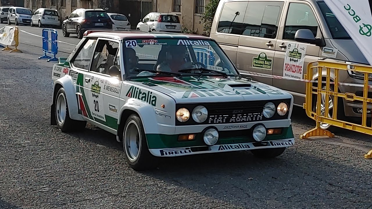 6 Lessinia Historic Rally 2024 partenza 1 parte 9 novembre