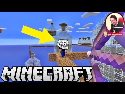 Troll Baskını | Minecraft Türkçe Şişelerden Kaçış | Bölüm 3