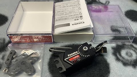 Unboxing Futaba Servo HPS-CT701