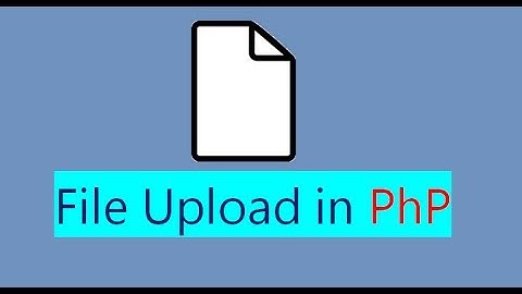 How to upload a file in php in bangla || Any file upload using php