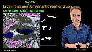 Labeling images for semantic segmentation using Label Studio