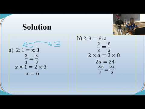Solving Unknowns in Ratios