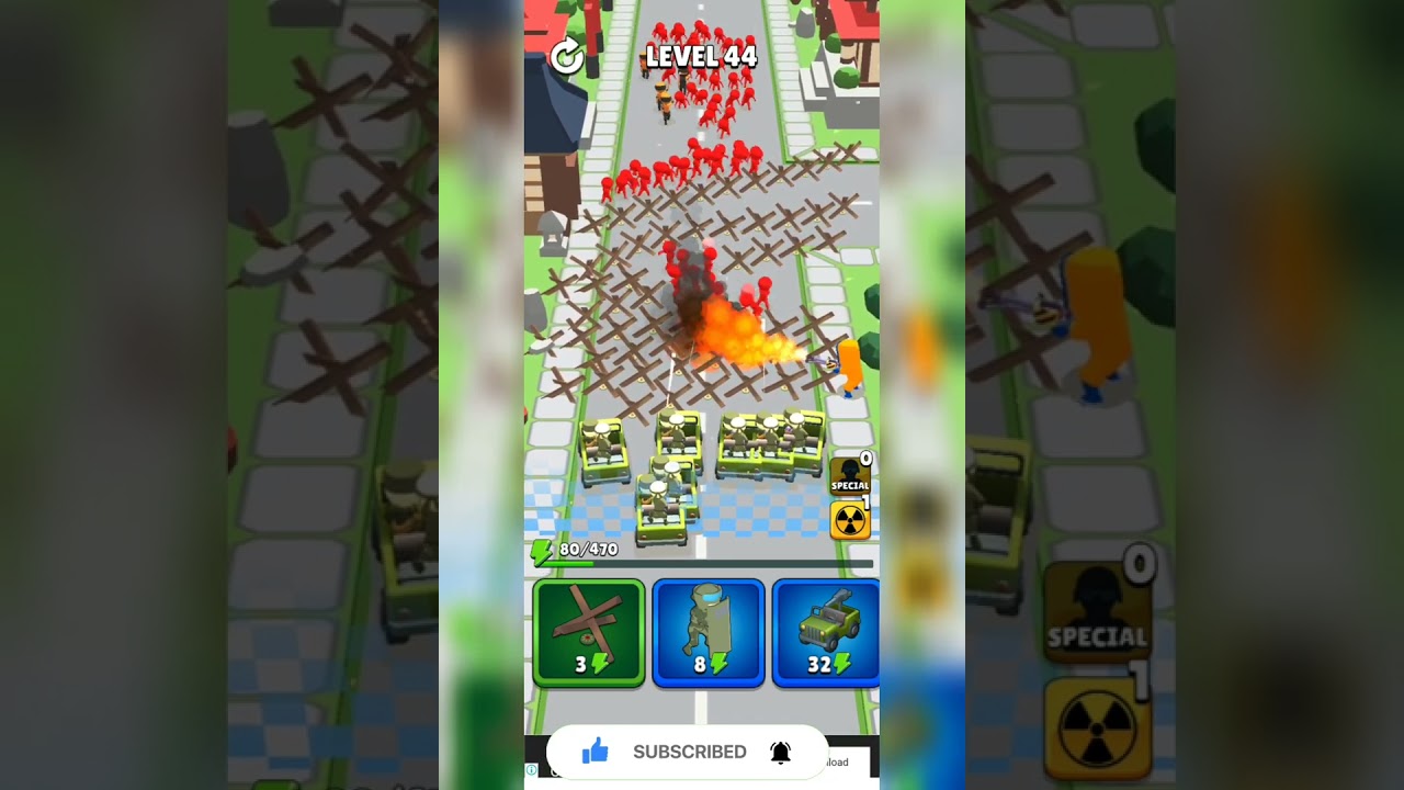 City Defense Level 44 very Hard Level 💯