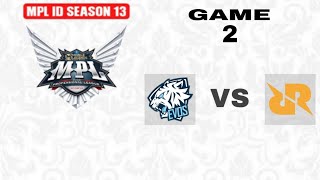 EVOS GLORY vs RRQ HOSHI | Regular Season Week 8 Day 2 | Game 2 | #MPLIDS13