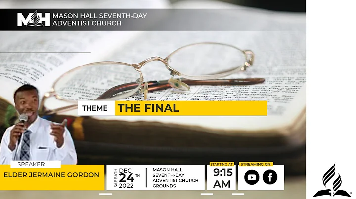 Mason Hall Seventh-Day Adventist Church || Speaker...