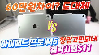 아이패드 프로 M5 VS 갤럭시탭S11 정말고민되네(iPad Pro M5 VS Galaxy Tab S11)