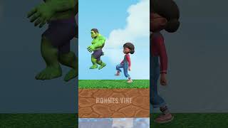 Game With Gugu Gaga & Hulk &Tani ❤️😅 # #scaryteacher3d #3danimation #shortsvideo #animation