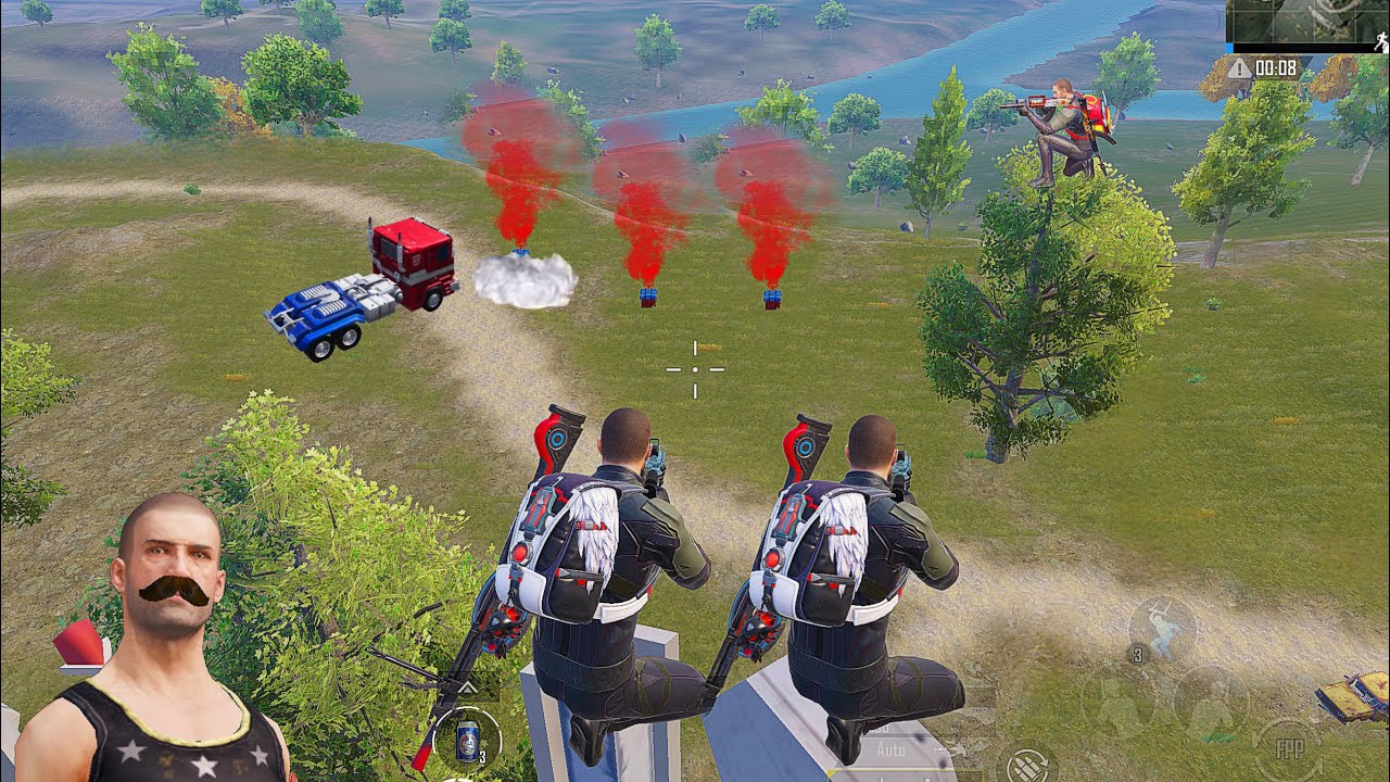 They Never Expected 4 Victors Camping Here 💀😂 PUBG Mobile Funny