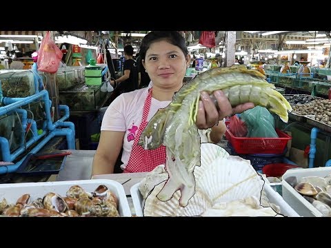 Phuket Seafood: The Freshest Seafood in Patong. Banzaan Food Market Phuket Thailand