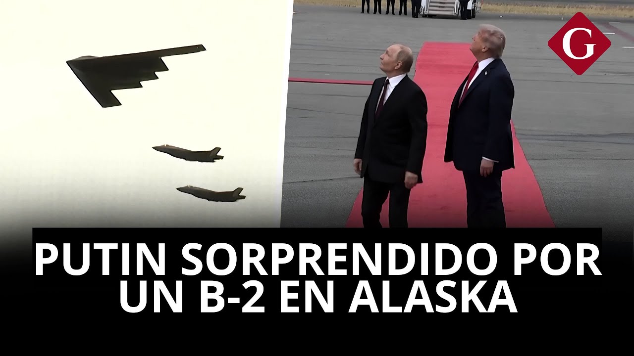La REACCIÓN de PUTIN al ver el BOMBARDERO B-2 sobrevolando su cabeza | Gestión
