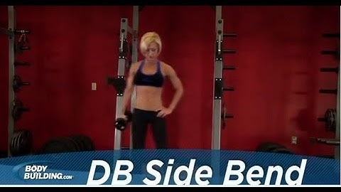 Dumbbell Side Bend - Core / Abs - Bodybuilding.com
