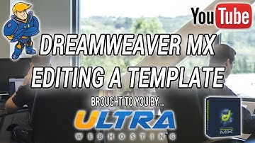 Dreamweaver MX - Editing a Template