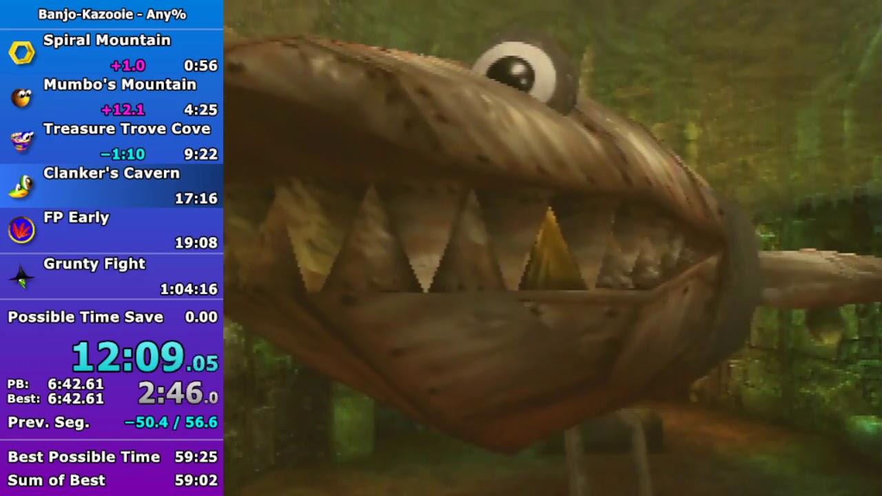 [Former WR] BanjoKazooie any in 10117 YouTube