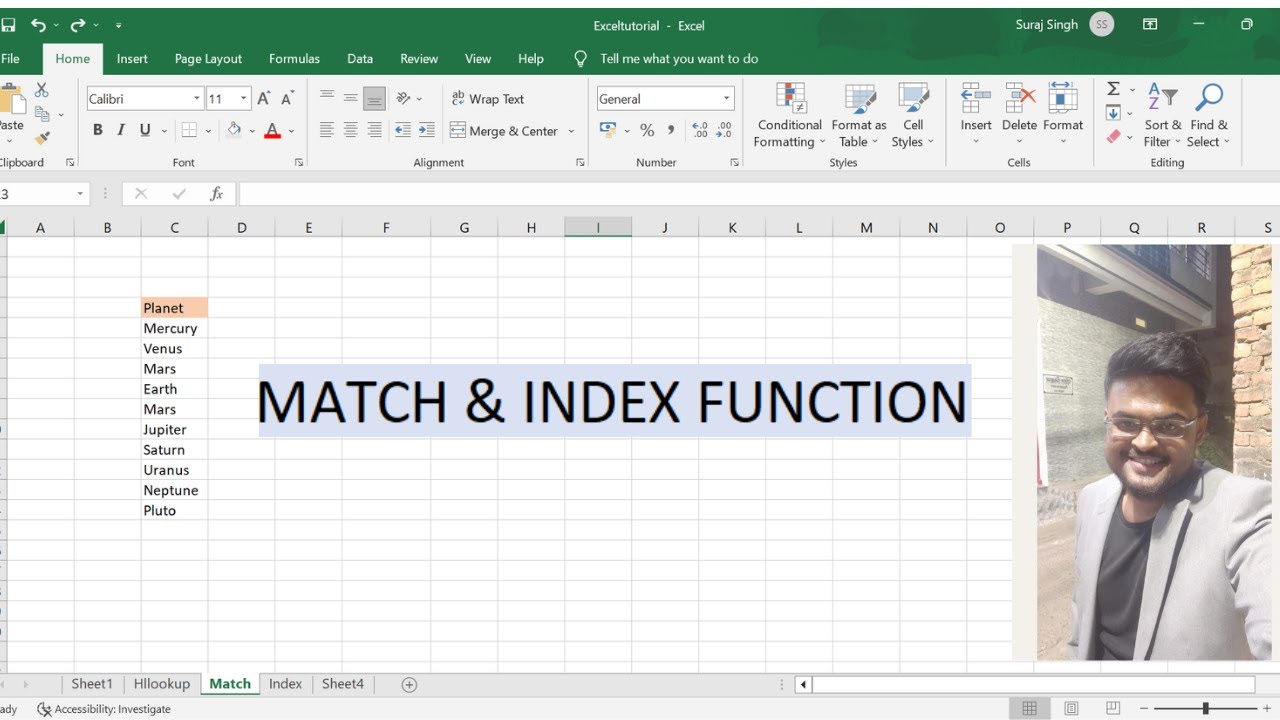 MATCH & INDEX Function in Excel VLOOKUP Alternative Best and Simple