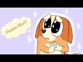 Drawing Bingo Cute Face Bluey 