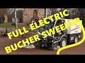 Full electric Bucher CityCat V20e running in FIN 2020