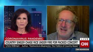 Country music stars hold concerts amid pandemic -- "Variety's" Chris Willman on CNN