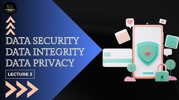 Data Security Privacy Integrity | Lect 3 | AS Level Computer Science | 9618 | CS BY HMZ