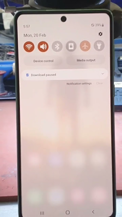 Samsung A73 5G flight ✈️ mode problem