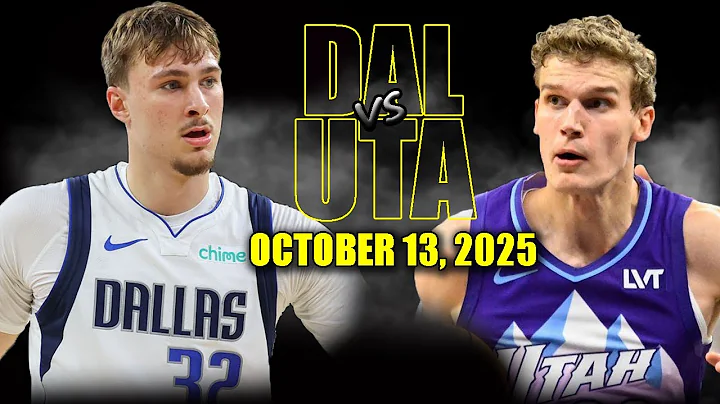 Dallas Mavericks vs Utah Jazz Full Game Highlights - October 13, 2025 | NBA Preseason