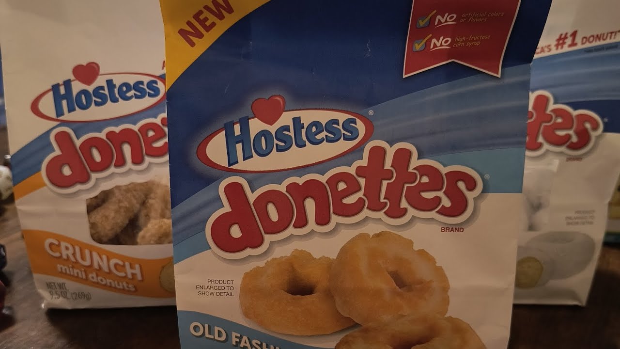 Hostess Donettes Taste Testing