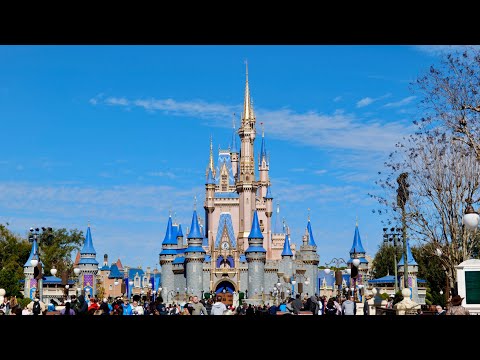 Magic Kingdom 2026 Beautiful Day Sights & Sounds Tour in 4K | Walt Disney World Florida January 2026