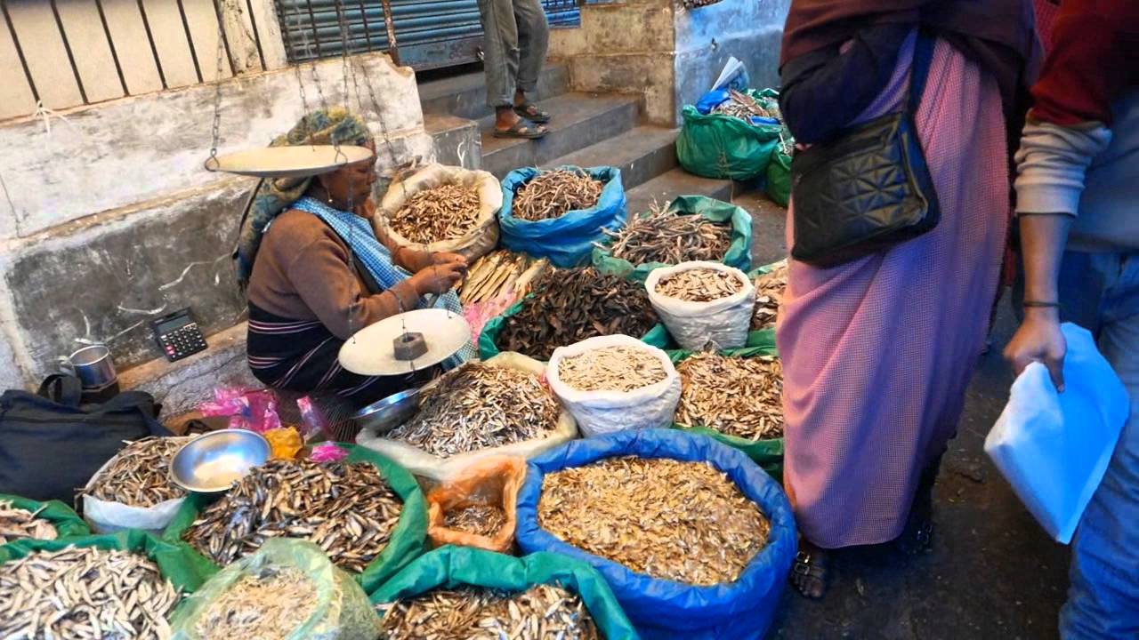 Jowai Market - Jaintia Hills - Meghalaya India