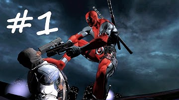DeadPool Gameplay Walkthrough part 1 (PS3/X360/PC) [HD]