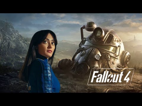 Видео: №01 Fallout 4. Люся Маклин ищет приключения на ж....желтый рюкзак. ;)