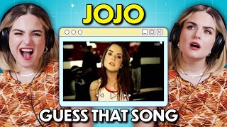 Can JoJo Guess JoJo Songs In One Second? | REACT