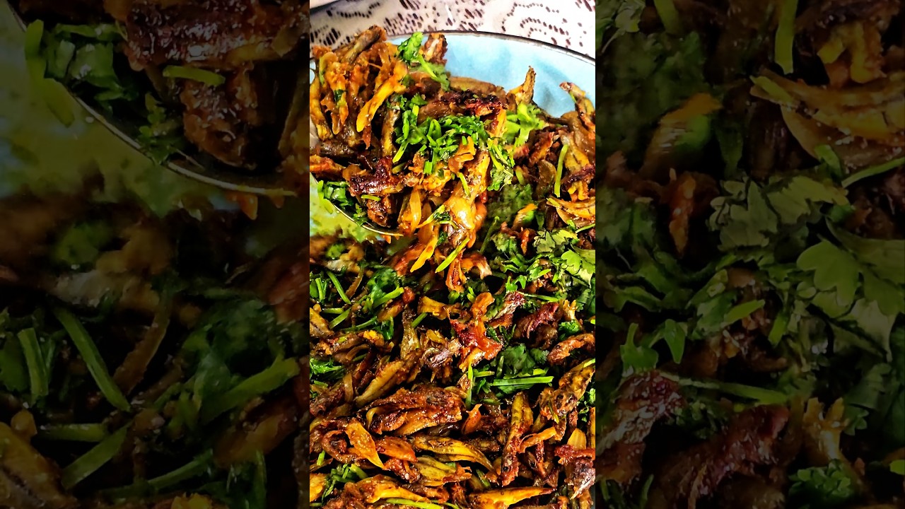 মায়ের হাতের এরকম একটা রেসিপি থাকলে ভাতের সাথে আর কিছু লাগবেনা Chuno Tangra chorchori recipe Bengali