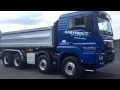 Easy Rent - MAN 35.440 TGS 8x4 Three-way tipper with on-board hydraulics