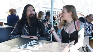 Frost from Satyricon interview at Hellfest 2018