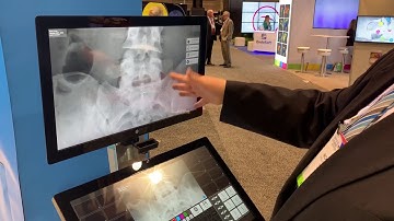 Touchless display monitor controlled by hand movement recognition