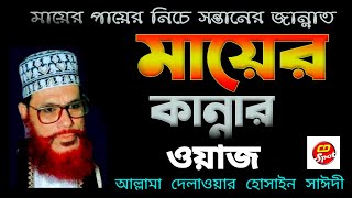 মায়ের পায়ের নিচে সন্তানের জান্নাত ।মায়ের কান্নার ওয়াজ ।Mayer Kannar  Waz ।  Allama  Sayedee ।