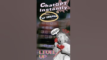 *The* FASTEST🚀way to access #ChatGPT #prompts on an iPhone #shortcuts #iphone #AI #productivity