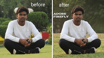 photo background change ai adobe firefly
